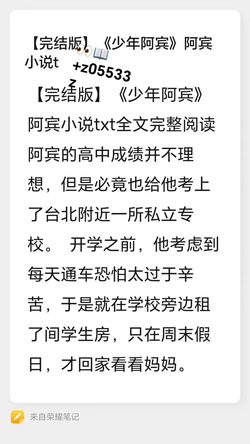 少阿宾宾在线全文阅读 - 精彩小说免费阅读